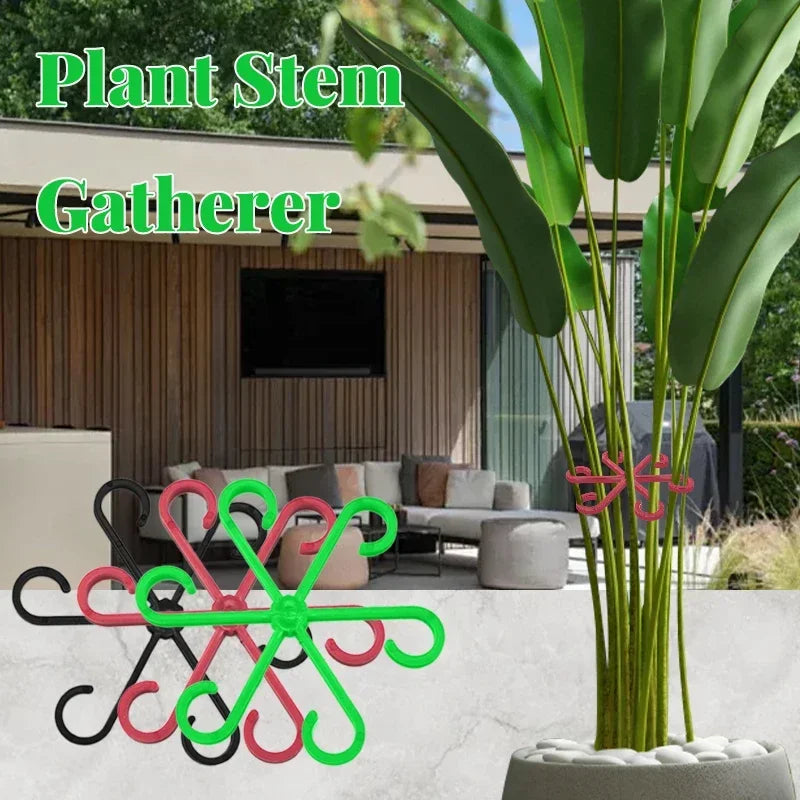 4pc Plant Fixing Clip Plant Climbing Support Frame Flower Stem Folding Frame Stem Finishing Period Gardening Tools and Equipment Oasis Select