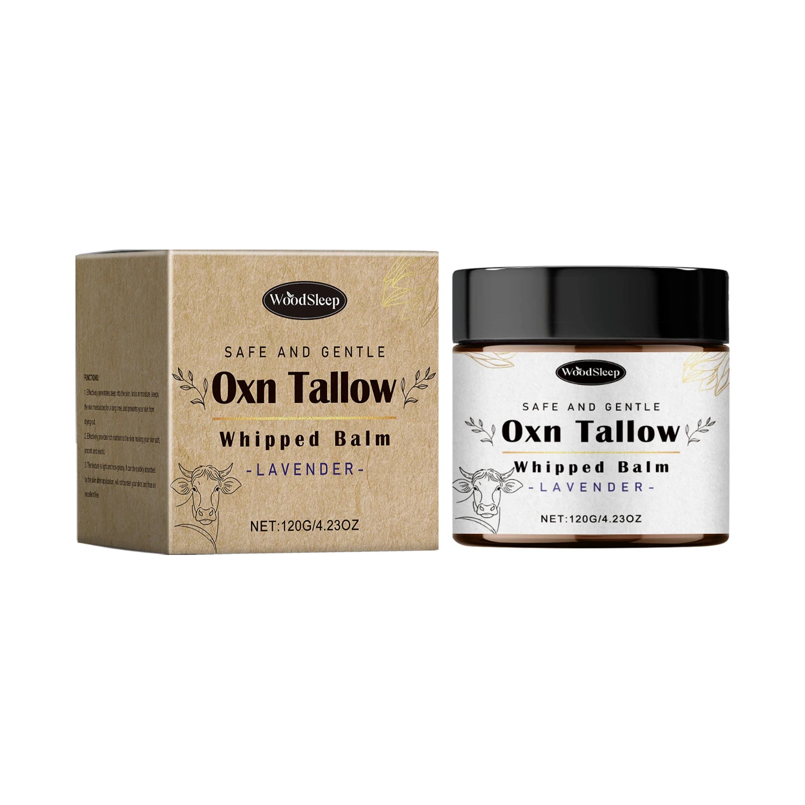 Beef Tallow Cream for Dry Damaged Skin Nourishing Body Balm Reduce Redness Anti Puffiness Firming Lifting Moisturizing Face Care Oasis Select A