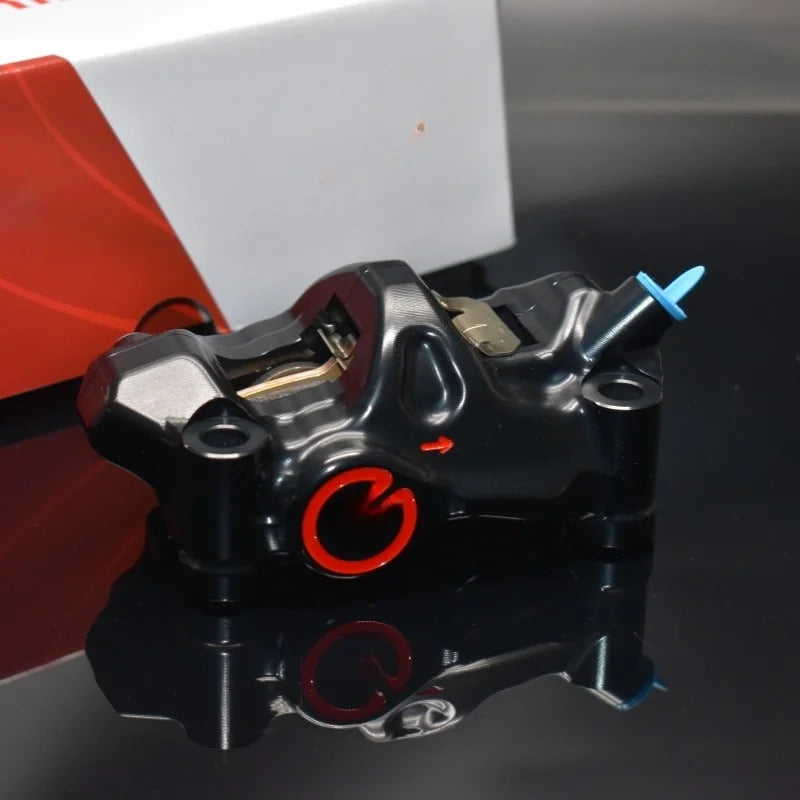 Motorcycle electric motorcycle 484 brake caliper 7075 aluminum alloy hard oxidation 100MM and 108MM Oasis Select 100 the right