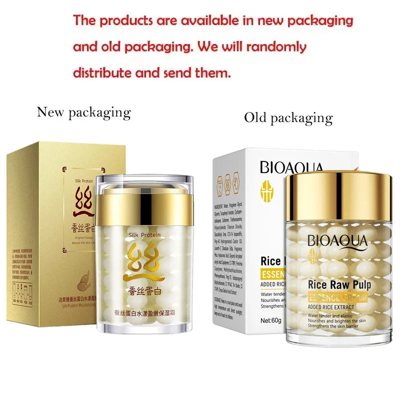 BIOAOUA Rice Essence Cream – Brightening Hydrating Face Cream Face Moisturizer Cream Oasis Select