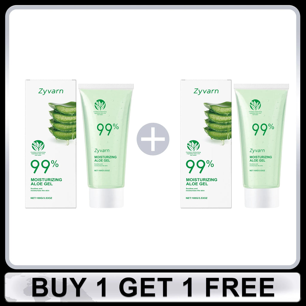 Zyvarn 99% Aloe Vera Gel – Hydrating & Brightening Skin Care