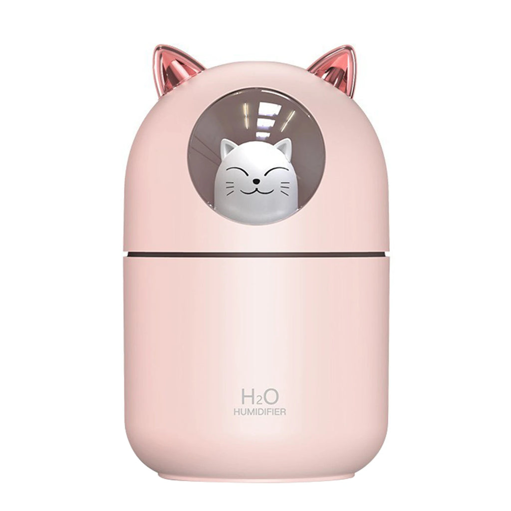 USB Mini Humidifier & Aroma Diffuser with Night Light | 300ml