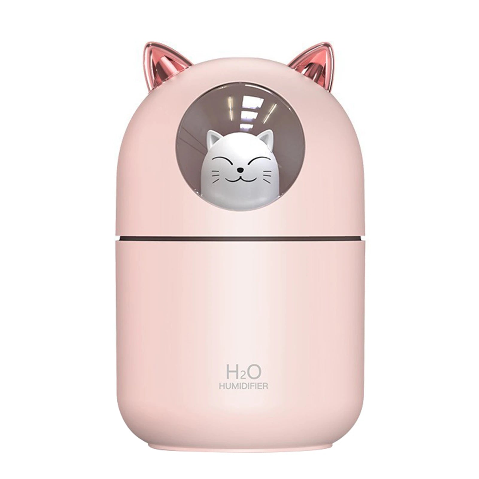 USB Mini Humidifier & Aroma Diffuser with Night Light | 300ml