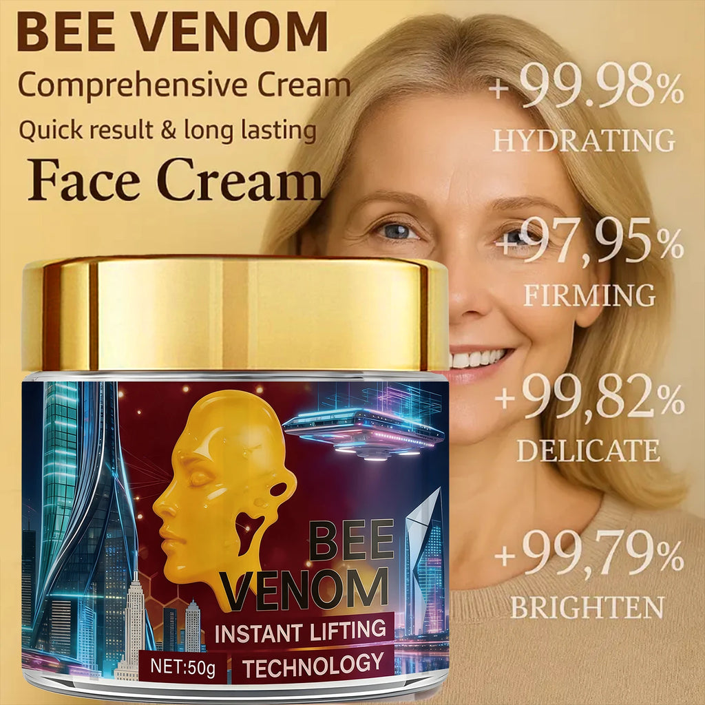 Bee Venom Lifting Cream with Retinol & Arbutin – Firming Face Cream Lifting Face Cream Oasis Select