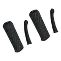 Motorcycle Handle Cover Non-Slip Breathable Sleeve Ice Silk Hand Grip Sleeve Universal Summer Electric Tricycle Handle Cover Oasis Select Black