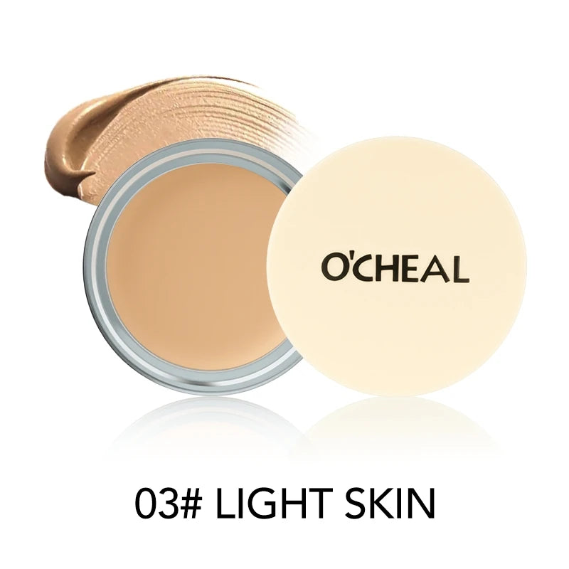 Long Lasting Full Coverage Concealer Cream Waterproof Tattoo Cover Dark Circle Liquid Foundation Contouring Makeup Cosmetics Oasis Select 03 LIGHT SKIN