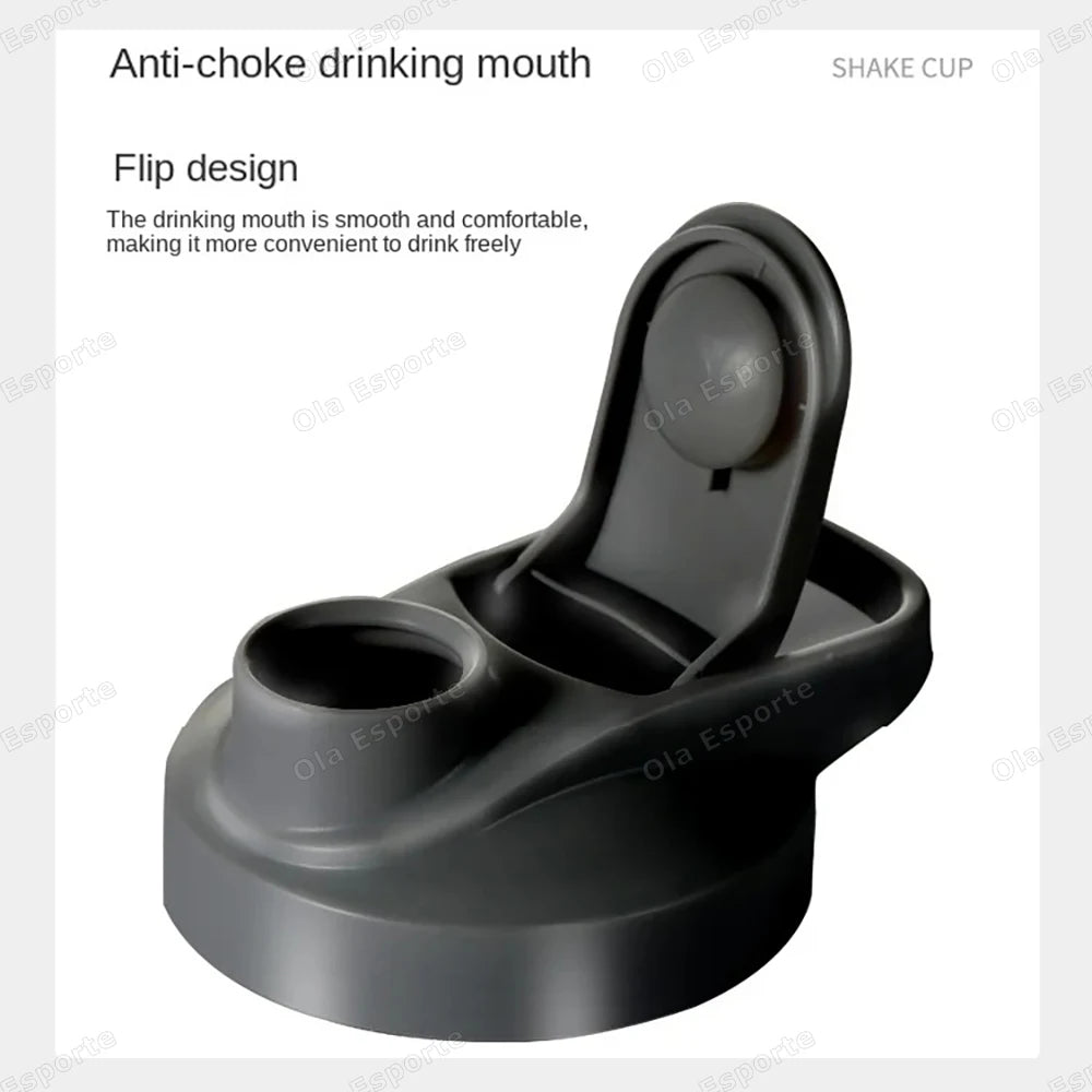 500ml Leak-Proof Protein Shaker Bottle for Gym & Sport