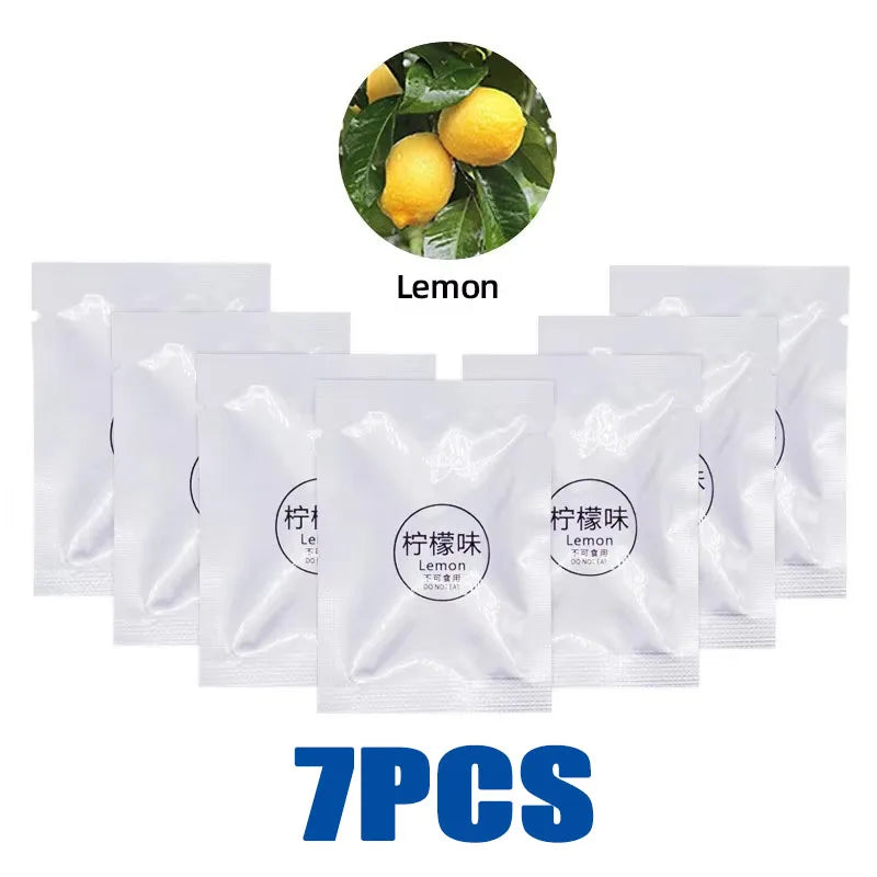 7-21pcs Solid Car Perfume Supplement Tablet Flavor Car Air Conditioner Vent Good Smell Scent Pads Car Refill For Auto Air Outlet Oasis Select 7pcs Lemon