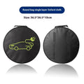 Electric Car Battery Jumper Cable Plugs Bag Waterproof EV Car Charging Cable Sockets Storage Organizer For Charging Cables Cords Oasis Select A1