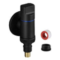 G1/2 Quick-Open Angle Valve | Wall-Mounted 3-Way Water Stop Plumbing Angle Valve Oasis Select Black G1 2 G3 4