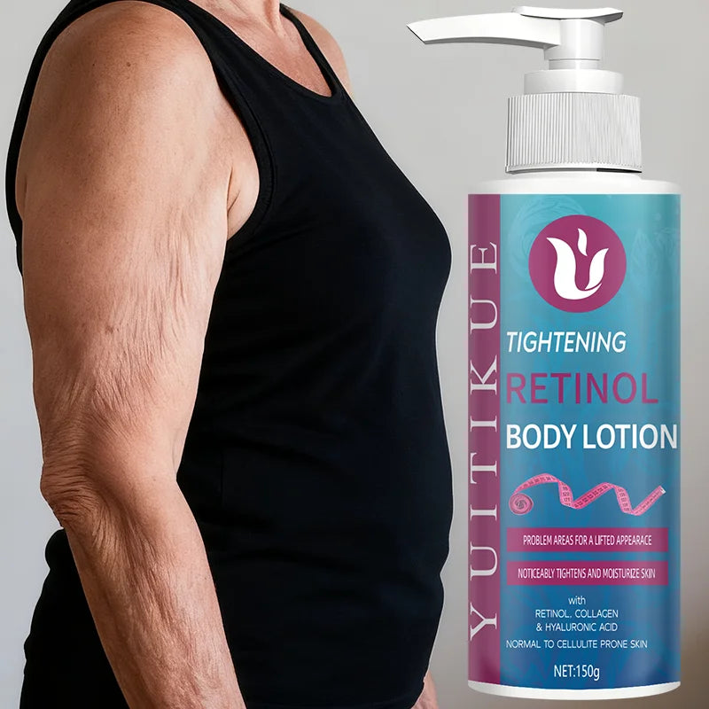 YUITIKUE Retinol Body Lotion – Firming, Collagen & Hyaluronic Acid