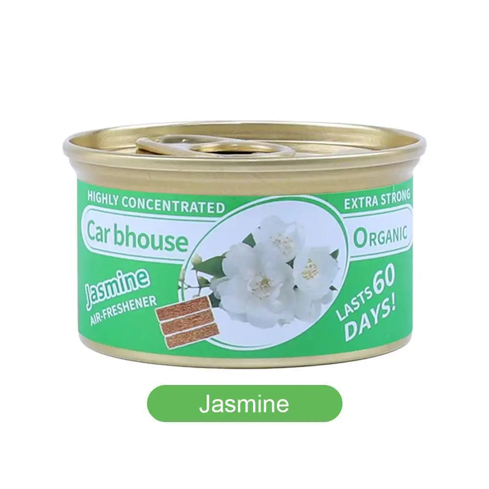 Car Flavoring Car Air Fresheners Perfume Canned Wood Blocks Coffee Flavor Long-Lasting Auto Aromatherapy Car Deodorant Supplies Oasis Select N