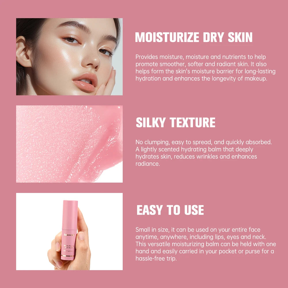 Hydrating Multi Balm Stick Hydrating Lip Balm Eye Cream Neck Cream Make Up Base Reduce Wrinkle & Moisturizing For Skin Care Oasis Select