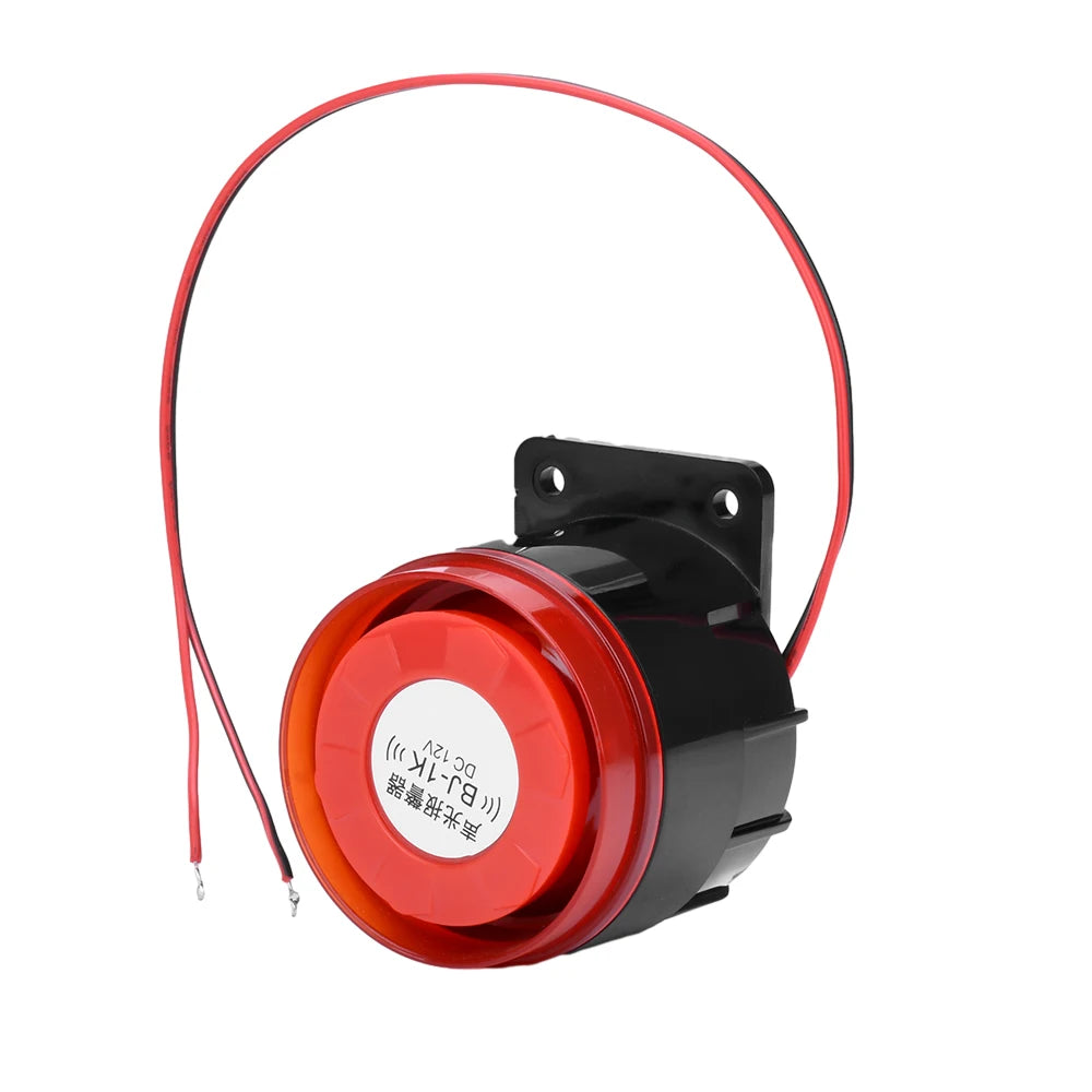 BJ-1K 12V 24V 220V Buzzer High Decibel Sound and Light Alarm Anti-theft Dual Audio Electronic Horn Waterproof Dustproof Oasis Select