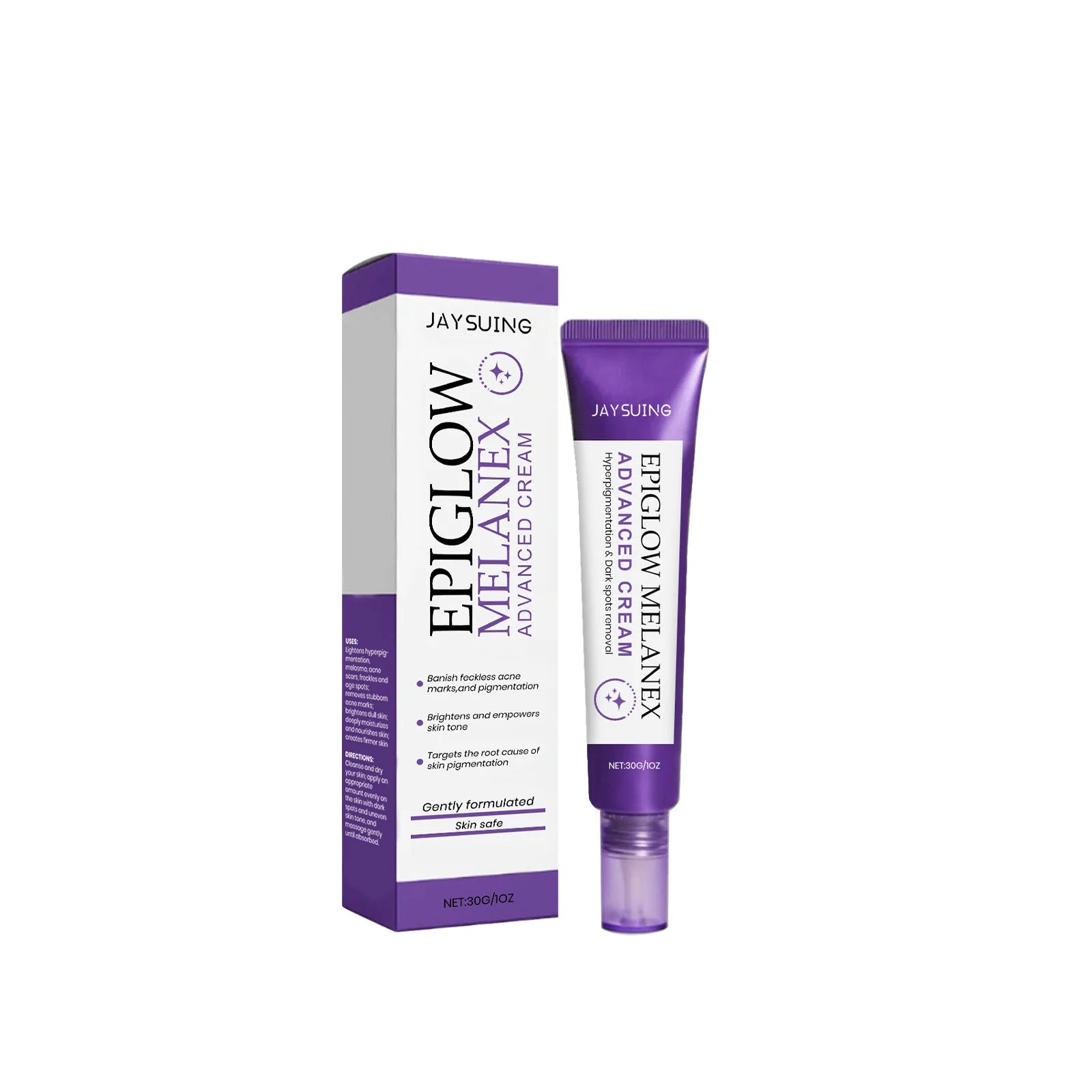 Removing Spots Cream Anti-Aging Lighten Melasma Melanin Pigmentation Moisturize Brighten Even out Skin Anti-Freckle Face Cream Oasis Select 30g boxed 30g