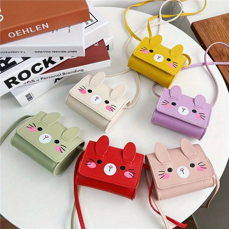Children's Mini Handbags Hot Sale Princess Baby Girls PU Leather Small Shoulder Crossbody Bags Cute Kids Coin Purse Wallet Oasis Select