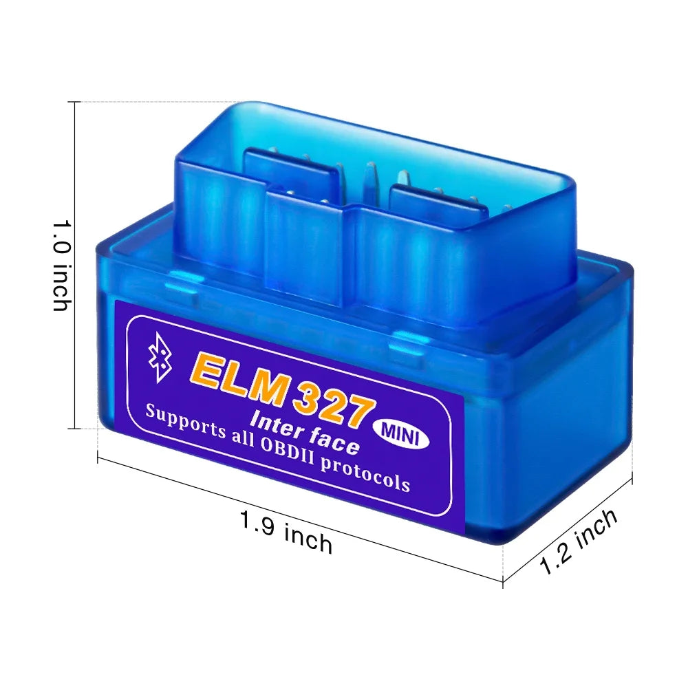 Mini Eml327 V2.1 OBD 2 Bluetooth Car Diagnostic-Tools For Android Scanner Code Support Smart Scan Tool ODB2 Scanner Tool Mini E Oasis Select