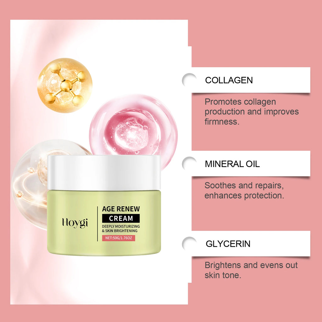 Moisturizing Anti-Wrinkle Firming Cream, Hydrating Nourishing, Tightening Skin, Smooth & Delicate, Facial Skincare Oasis Select