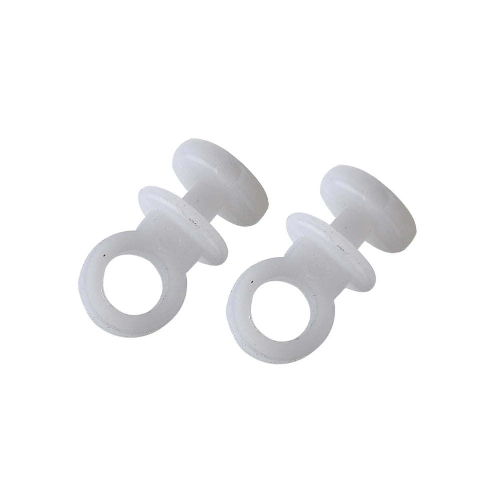 50pcs Car Curtain Track Gliders Runners Plastic Camping Vehicle RV Caravan Van Curtain Hooks Cars Accessories Boats Parts Oasis Select
