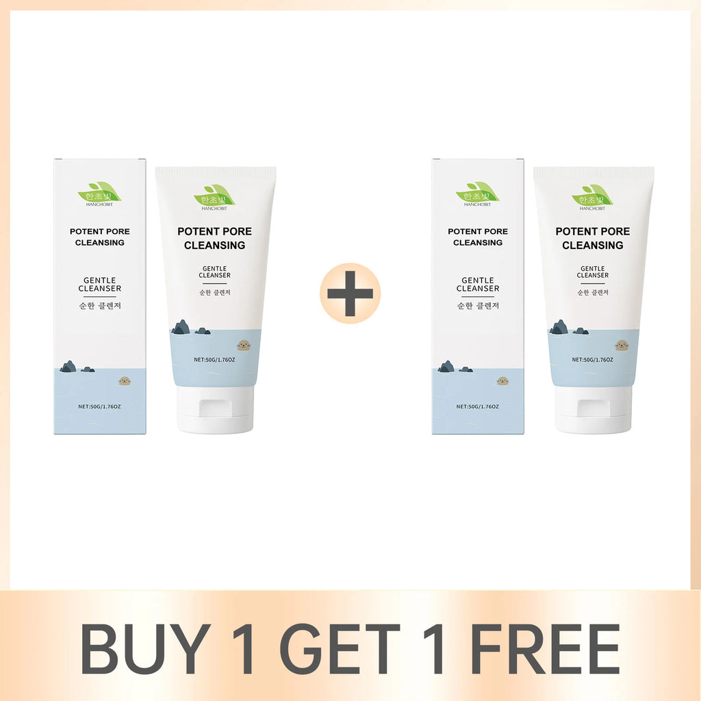 HANCHOBIT Moisturizing Face Cleanser – Hydrating & Pore Refining Facial Cleanser Oasis Select Buy 1 Get 1 Free
