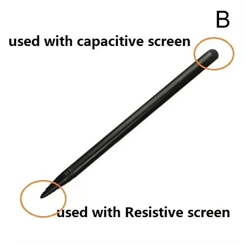 1/2/3pcs Universal Tablet Pen Phone Capacitive/Resistive Stylus Pen For IPhone Ipad Android All Touch Screens Rubber Stylus Pens Oasis Select 1pcs Black