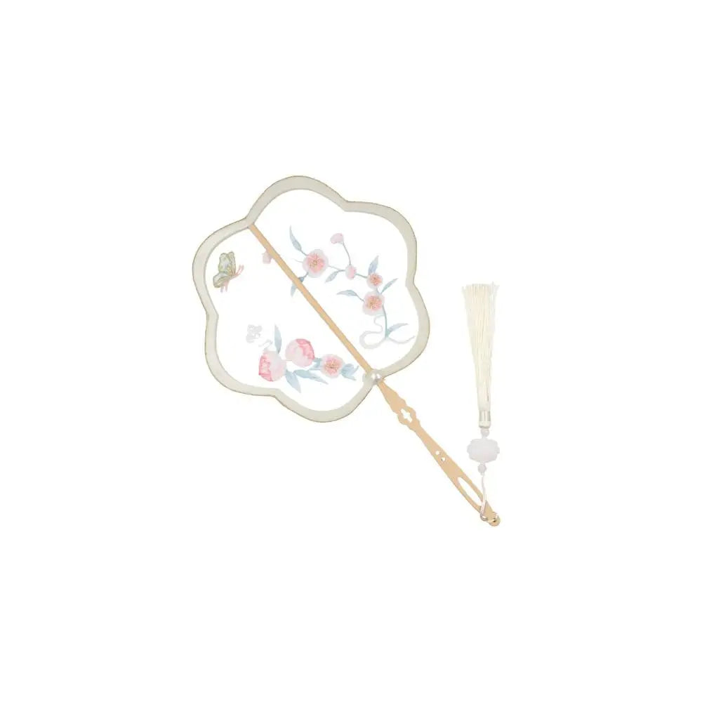 Style Hanfu Accessories Dancing Fan DIY Craftsmanship Decorative Fans Home Decoration Hand Fan Group Fan Photography Prop Oasis Select