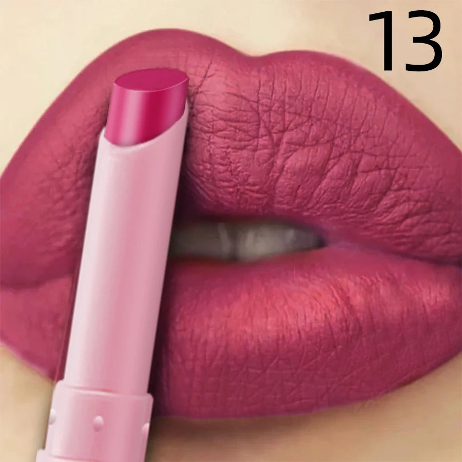 KAFURUX 15-Color Velvet Matte Lipstick – Long-Lasting Lip Tint