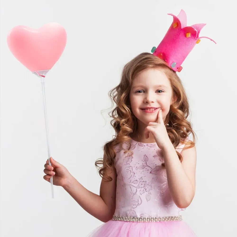 100pcs Transparent Balloon Sticks & Cups | Reusable Party Holders