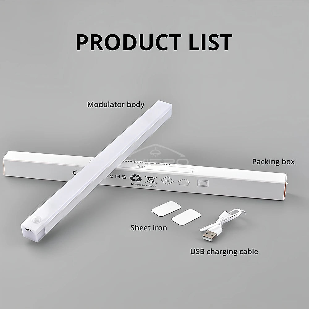 USB Rechargeable Motion Sensor LED Night Light | Cabinet & Room