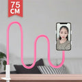 360 Clip Mobile Phone Holder Stand Portable Flexible Lazy Bed Desktop Bracket Desk Mount Stand Base For iPhone Samsung Xiaomi Oasis Select Pink