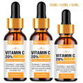 YOUNGCOME Premium 20% Vitamin C Serum For Face with Hyaluronic Acid, Retinol - Boost Skin Collagen, Anti Aging & Wrinkle Facial Oasis Select 60ml 60ml 40ml