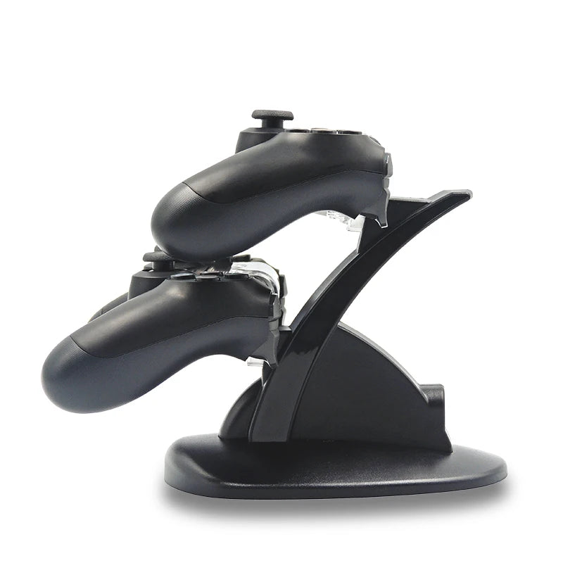 PS4 Dual Controller Charging Stand with LED – PS4 Slim & Pro