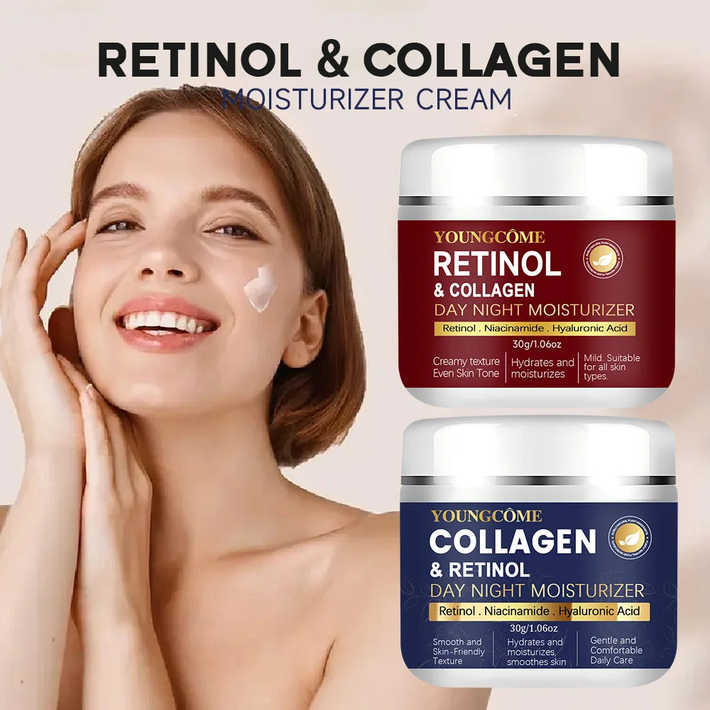 YOUNGCOME Retinol Collagen Face Cream – Anti-Aging Moisturizer