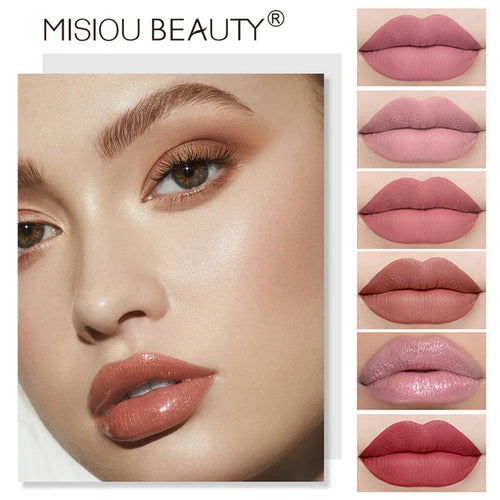 12-Color Liquid Matte & Pearl Lip Gloss Set | Long-Lasting Lip Gloss Set Oasis Select