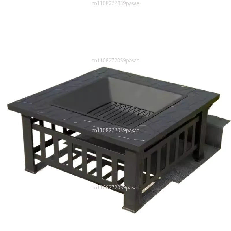 Stove for Making Tea in The Surrounding Stove Full Set BBQ Outdoor Courtyard Square Stove Oasis Select