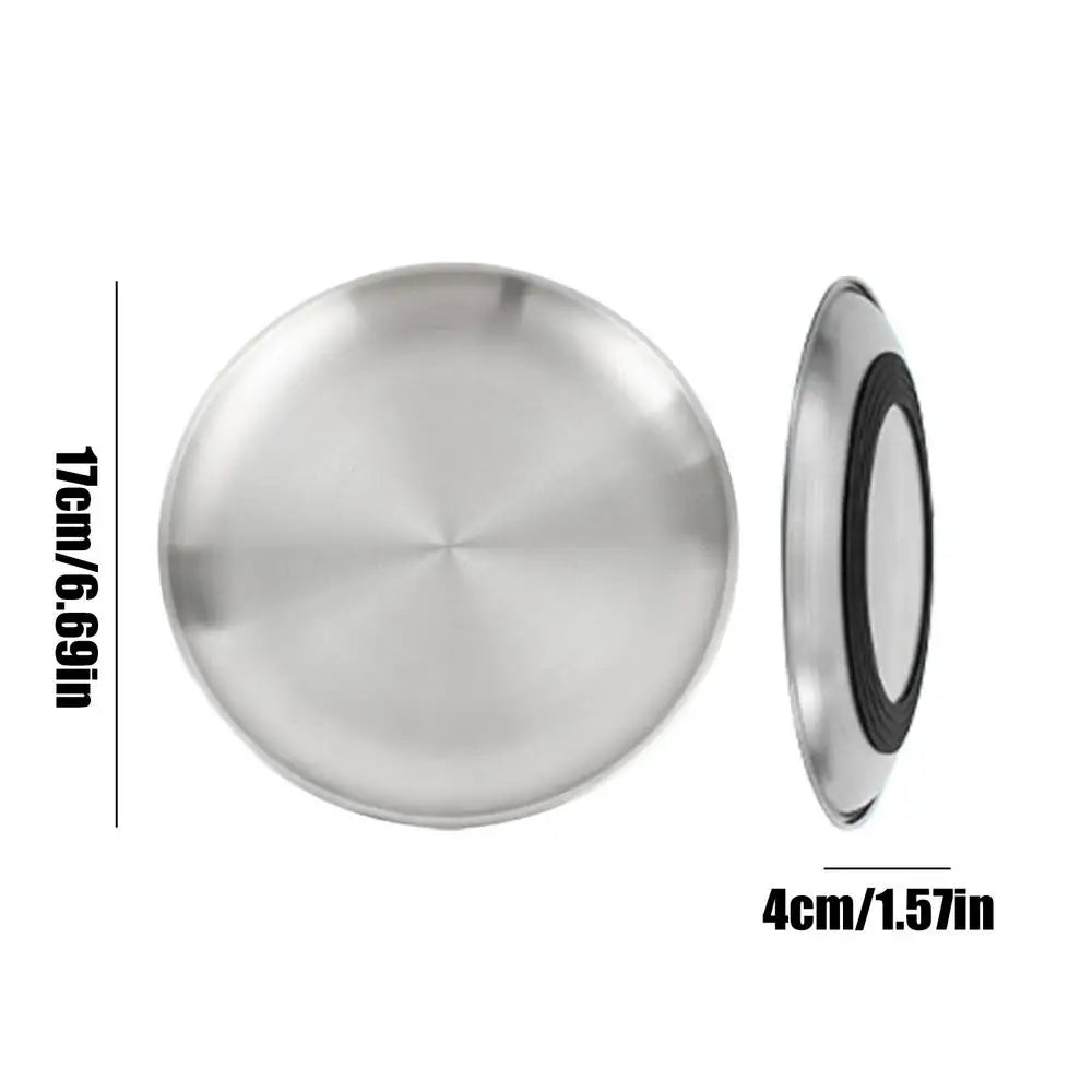 Pet Supplies Large Capacity Dog Bowl Non-rust Stainless Steel Cat Water Feeder Bowls Silver Pet Food Container Oasis Select 1PC