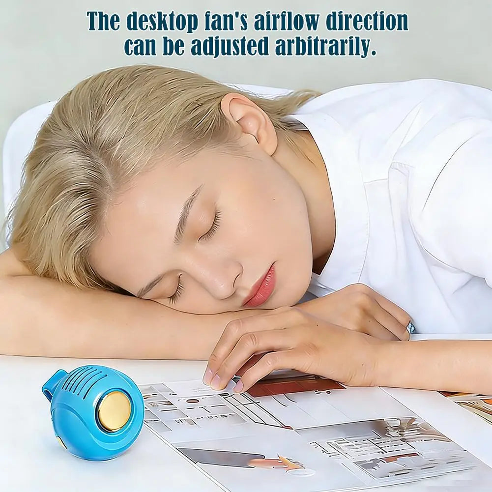 Portable Clip-on Mini Fan Handheld Wearable Bladeless Snap On Silent Fan USB Charging For Camping Travel Working Oasis Select