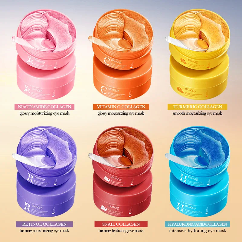 BIOAQUA 80pc Collagen Eye Mask – Dark Circles & Anti-Aging Eye Mask Patches Oasis Select