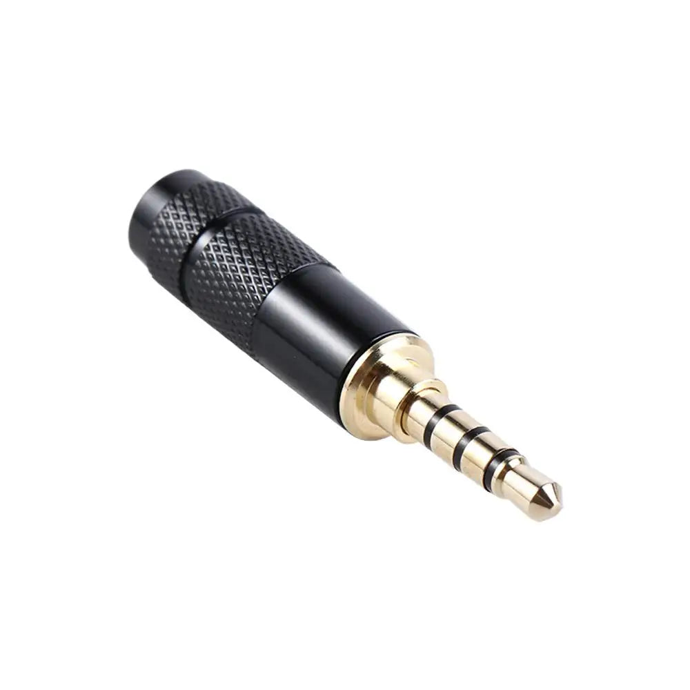 3.5mm TRS Male To 3.5mm TRRS Female Stereo Microphone Connector 3 Pole Plug To 4 Pole Gold Plated Jack Mic Converter Adapter Oasis Select