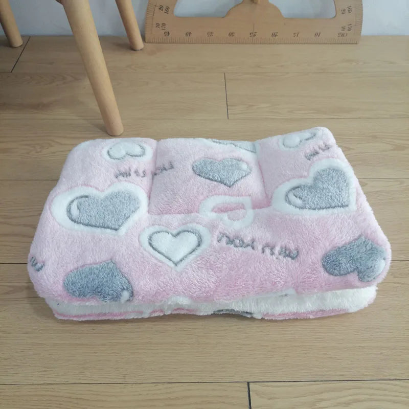 Four Seasons Autumn and Winter Thickened Pet MATS Cat MATS Dog MATS Blankets Pet Beds Bed Covers Sleeping Seat Cushions Oasis Select