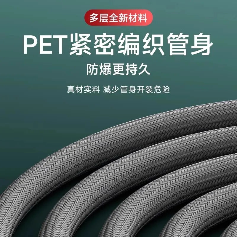 Bathroom Nylon High Pressure Flexible Smooth 1.5/2.0 Meter Shower Hose Flexible Handheld Anti Winding GI/2 Universal Pipe Tube Oasis Select