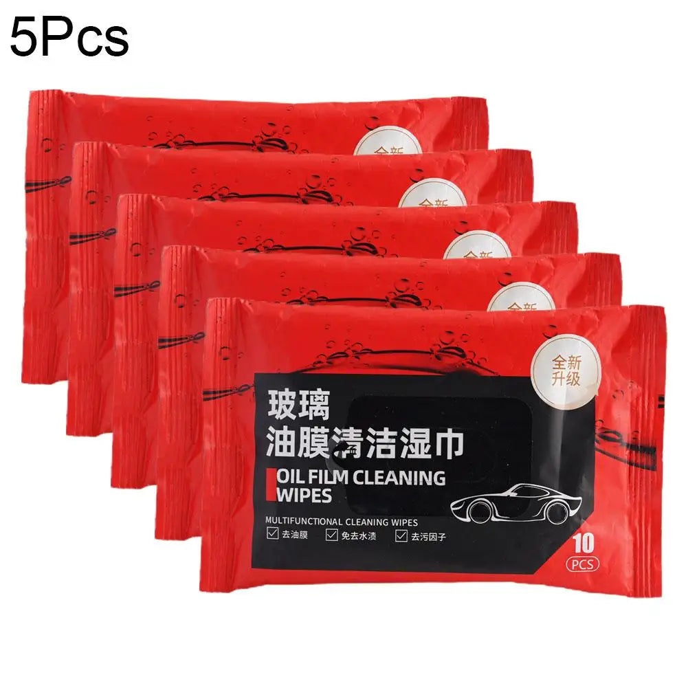 Car Glass Oil Film Removal Wipes – Anti-Fog Windshield Cleaner