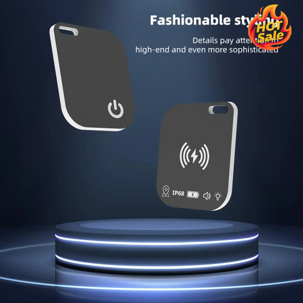 Wireless Charging Smart Tag Wallet Tracker IPX68 Waterproof Works for Apple Find My Wallet Anti-loss Card for Keys Suitcase Bag Oasis Select