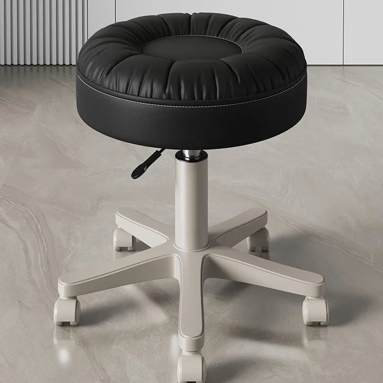 Makeup stool, light luxury high-end women's bedroom, new style dressing stool, modern and simple small-sized nail salon chair Oasis Select black