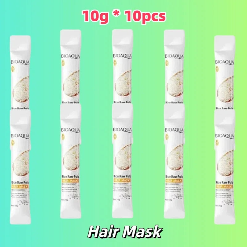 SADOER Rice Keratin Hair Mask – Smooth, Frizz-Free & Shiny