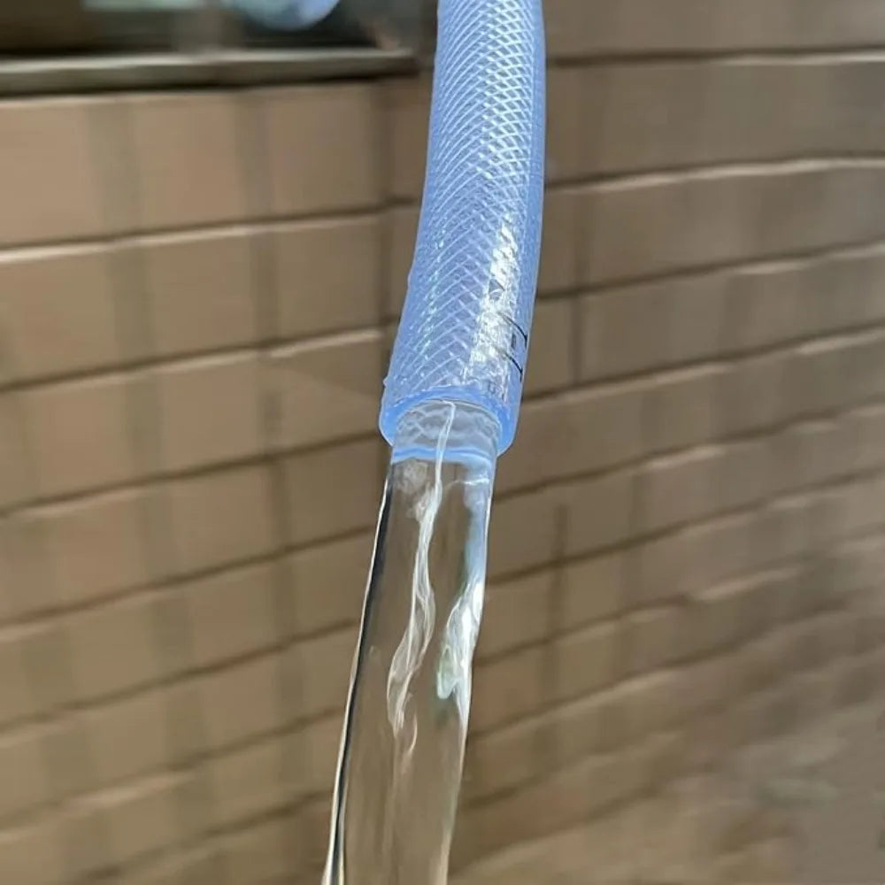 Reticulated Silicone Braided Tube Transparent Rebound High-Pressure Reticulated Conveying Silicone Braided Hose Oasis Select 3m