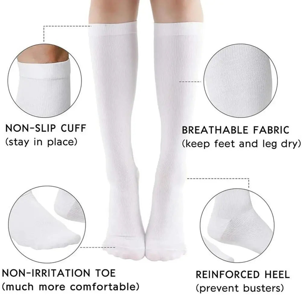 Graduated Compression Socks for Men & Women – Running & Cycling Compression Socks Oasis Select
