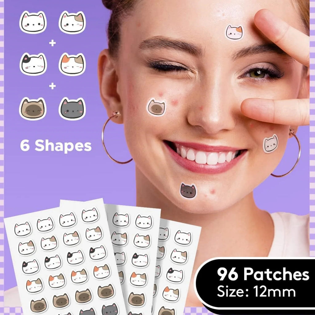 96/48 tea tree oil cartoon design acne patch is mild and non irritating - tasteless hydrogel acne patch is a must for lovers Oasis Select