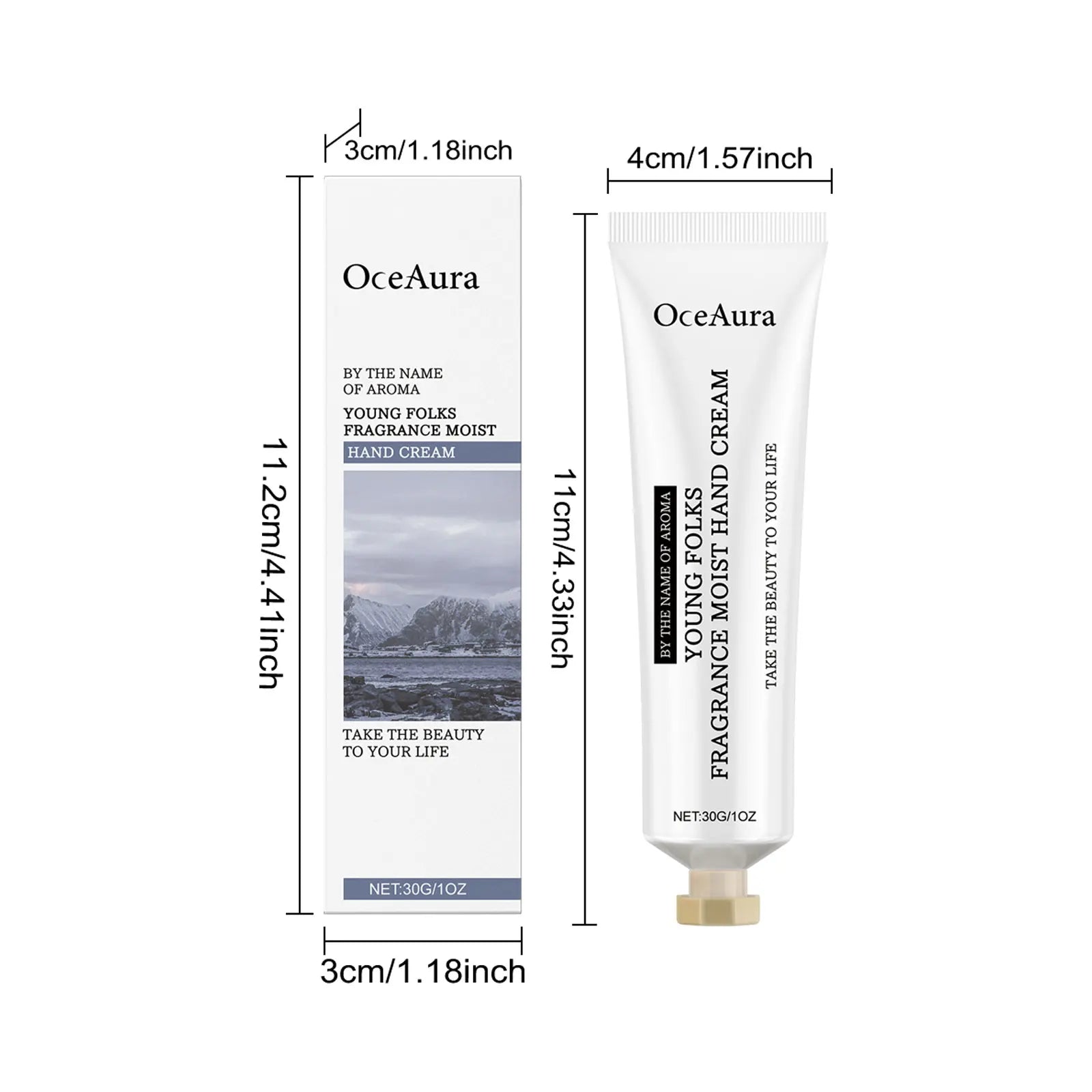 Moisturizing Fragrance Hand Cream Nourishing Anti-Freezing Anti-Cracking Softening Tender Skin Hand Lotion Quick Absorbing Oasis Select
