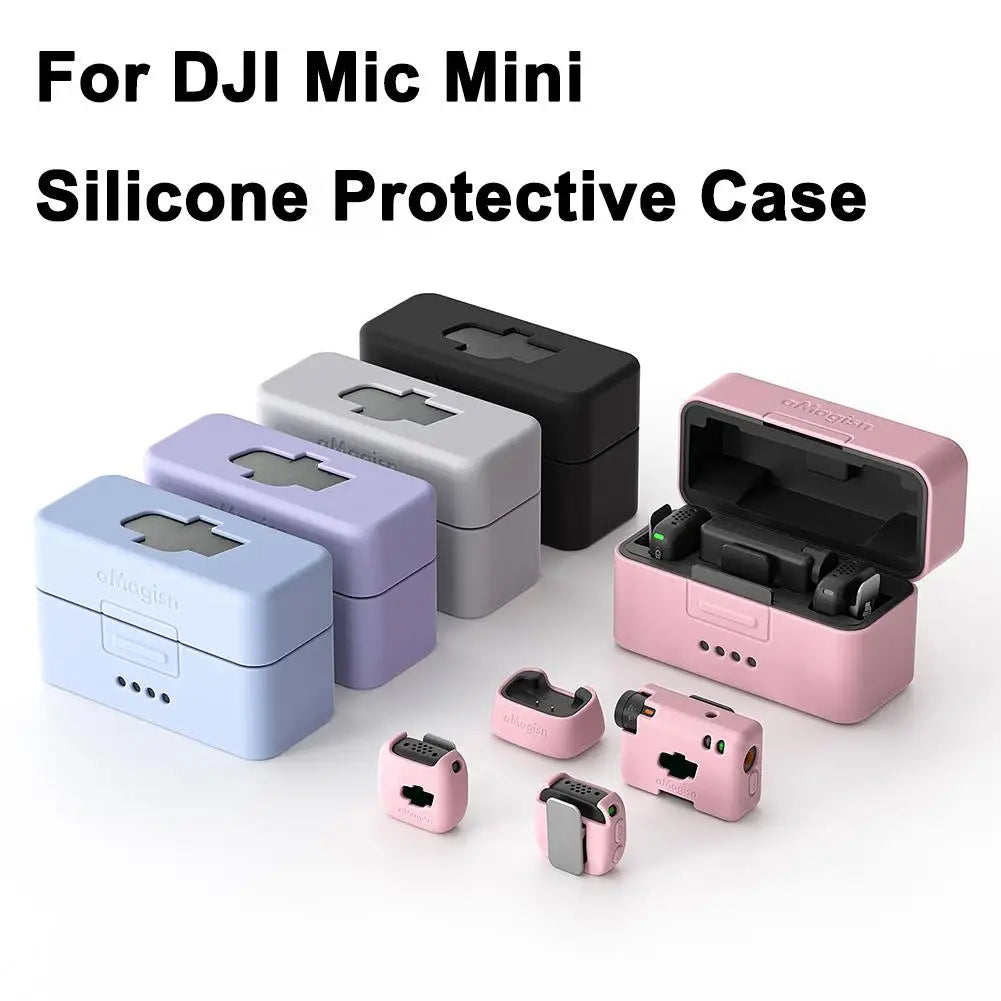 Silicone Protector Case for DJI Mic Mini – Full Coverage Set